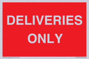 DELIVERIES ONLY